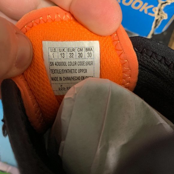 Skechers boys Mega-craft Sneaker, Black/Orange, 1 Little Kid US - Picture 9 of 12